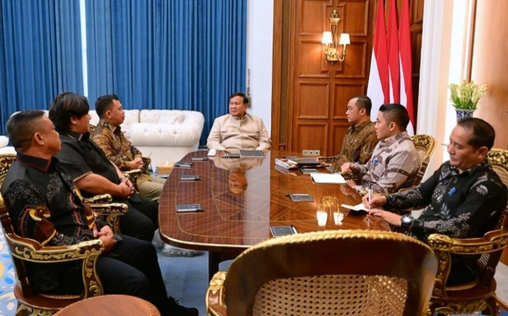 Presiden Prabowo Terima Panglima Jilah di Istana, Perkuat Penanganan Karhutla dan Peran Masyarakat Adat