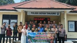 Tim Edukasi Gabungan Mabes  TNI-Polri Berikan Sosialisasi Pencegahan Karhutla di Boyan Tanjung