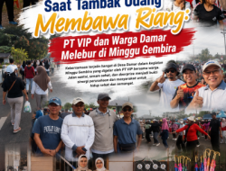 Saat Tambak Udang Membawa Riang : PT VIP dan Warga Damar Melebur di Minggu Gembira