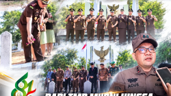 Dari TMP Murni hingga Meja Ramah Tamah; Langkah Kompak Kejari Beltim dan Forkopimda di Hari Lahir Kejaksaan ke-81