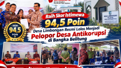 Raih Skor Istimewa 94,5 Poin, Desa Limbongan Resmi Lolos Menjadi Pelopor Desa Antikorupsi di Bangka Belitung