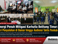 Sinergi Penuh Mitigasi Karhutla Belitung Timur: Dari Penyuluhan di Damar hingga Audiensi Taktis Pemkab-TNI