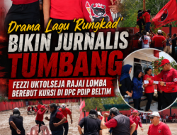 Drama Lagu ‘Rungkad’ Bikin Jurnalis Tumbang, Fezzi Uktolseja Rajai Lomba Berebut Kursi di DPC PDIP Beltim