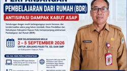 Dampak Kabut Asap, Disdikbud Kapuas Hulu Perpanjang Pembelajaran Anak di Rumah Hingga 5 September