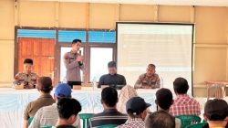 Polres Melawi Bersama Tim Edukasi Lemdiklat Polri Sosialisasikan Pencegahan dan Dampak Karhutla kepada Masyarakat