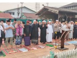 WARGA BUNUT HILIR GELAR SHOLAT ISTISQA, PANJATKAN DOA MEMOHON TURUNNYA HUJAN