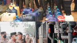 Kapolda Kalbar Turun Langsung, Salurkan Air Bersih dan Cek Kesehatan Warga Terdampak Karhutla di Kubu Raya