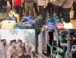 Kapolda Kalbar Turun Langsung, Salurkan Air Bersih dan Cek Kesehatan Warga Terdampak Karhutla di Kubu Raya
