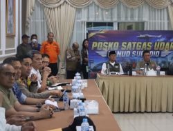 Pimpin Rapat di Kubu Raya, Kepala BNPB Pastikan Penanganan Karhutla Kalbar Diperkuat