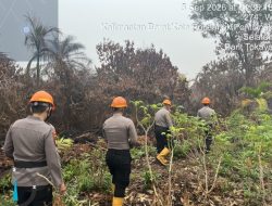 Sat Samapta Polresta Pontianak Intensifkan Patroli Karhutla