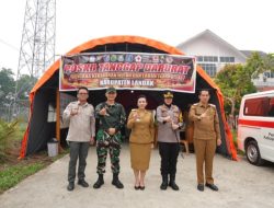 Cek Posko Tanggap Darurat Karhutla, Kapolres Landak Pastikan Kesiapan Penanganan Bencana