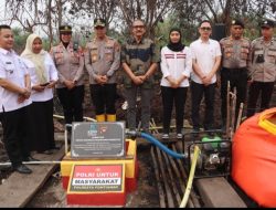 Polresta Pontianak Resmikan Sumur Bor, Perkuat Penanganan Karhutla