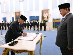 Presiden Prabowo Lantik Suahasil Nazara sebagai Menteri Keuangan
