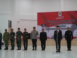 Kapolres Kapuas Hulu Ucapakan Selamat .Kepala Desa Terpilih Bersama Cegah Karhutla