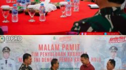 Ketua DPRD Kapuas Hulu Hadiri Malam Pamit Tim Penyuluhan Karhutla Mabes TNI