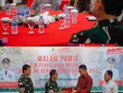 Ketua DPRD Kapuas Hulu Hadiri Malam Pamit Tim Penyuluhan Karhutla Mabes TNI