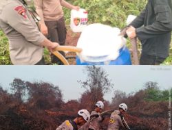 “X-Fire”: Inovasi Taktis Polda Kalbar Padamkan Karhutla dan Tekan Asap di Lahan Gambut