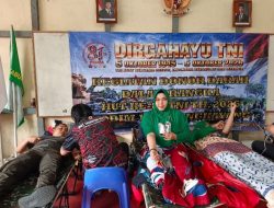 Aksi Kemanusiaan Jelang HUT TNI Ke-81, Kodim 1209/Bengkayang Menggelar Baksos Donor Darah