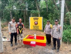 Perkuat Antisipasi Karhutla, Polres Ketapang Bangun Sumur Bor Presisi Di Desa Pebihingan
