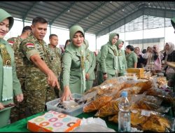 Peringati HUT ke-81 TNI, Kodam XII/Tpr Gelar Bazar Murah dan Pengobatan Gratis untuk Masyarakat