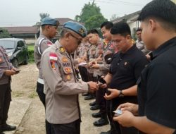 Tim Propam Polres Kapuas Hulu Laksanakan Gaktiblin di Polsek Putussibau Utara