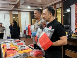 Polresta Pontianak Ungkap Kasus Narkoba Dan Pencurian Meteran PDAM