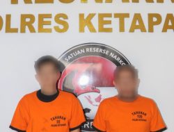 Polres Ketapang Gulung Dua Bandar Sabu di Sandai dan Sita 379,91 Gram Sabu