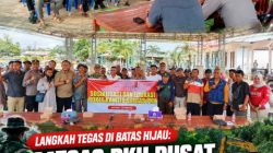 Langkah Tegas di Batas Hijau: Satgas PKH Pusat Gandeng Koramil Gantung Tertibkan Tambang Liar di Hutan Kawasan
