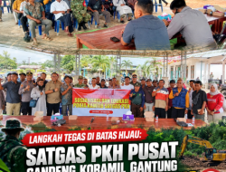Langkah Tegas di Batas Hijau: Satgas PKH Pusat Gandeng Koramil Gantung Tertibkan Tambang Liar di Hutan Kawasan