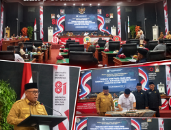 DPRD Beltim Gelar Paripurna Ganda, Sahkan Tiga Raperda Strategis dan Perubahan APBD 2026