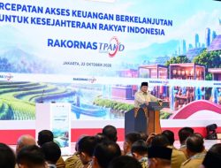 Presiden Prabowo Hadiri Rakornas TPAKD 2026, Apresiasi Perluasan Akses Keuangan hingga Seluruh Daerah