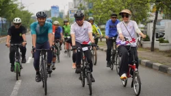 1.200 Pesepeda Ramaikan Happy Cycling HUT ke-255 Pontianak