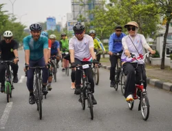 1.200 Pesepeda Ramaikan Happy Cycling HUT ke-255 Pontianak
