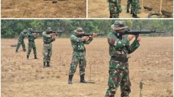 Kodim 0414/Belitung Gelar Latihan Menembak Semester II, Asah Profesionalisme Prajurit Di Lanud