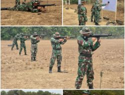 Kodim 0414/Belitung Gelar Latihan Menembak Semester II, Asah Profesionalisme Prajurit Di Lanud