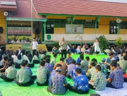 Polsek Bunut Hulu Berikan Penyuluhan Bahaya Penyebaran Hoaks kepada 300 Siswa SMA Negeri 1 Bunut Hulu