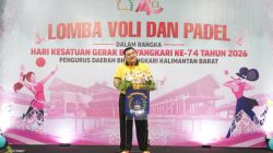 Kapolda Kalbar Buka Lomba Voli dan Padel HKGB ke-74 Tahun 2026