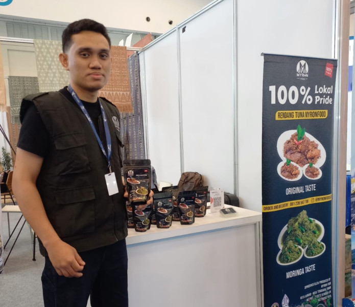 Ramon Siubelan Angkat Cita Rasa NTT ke Pasar Global Lewat Rendang Tuna Myron Food