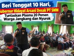 Beri Tenggat 10 Hari, Gubernur Hidayat Arsani Desak PT SMM Tuntaskan Plasma 20 Persen Warga Jangkang dan Nyurok