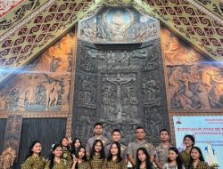 Minggu Kasih Di Gereja Katedral Santa Gemma Galgani, Polres Ketapang Hadir Perkuat Kedekatan Dengan Umat