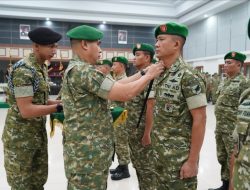 Pangdam XII/Tpr Pimpin Sertijab Pejabat dan Alih Kodal Kesatuan di Makodam