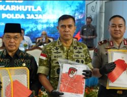Pangdam XII/Tpr Hadiri Press Release Penegakan Hukum Karhutla Oleh Bareskrim Polri