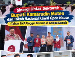 Sinergi Lintas Sektoral: Bupati Kamarudin Muten dan Tokoh Nasional Kawal Open House 1 Tahun SMA Unggul Garuda di Kelapa Kampit