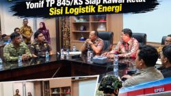 Mata Digital Tiga Jalur Intai SPBU Beltim, Yonif TP 845/KS Siap Kawal Ketat Sisi Logistik Energi