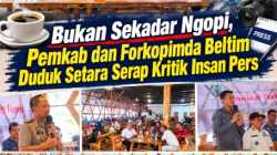 Bukan Sekadar Ngopi, Pemkab dan Forkopimda Beltim Duduk Setara Serap Kritik Insan Pers