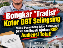 Bongkar “Tradisi” Kotor GBT Selingsing, Aliansi Penambang Beltim Akan Surati DPRD dan Bupati Ajukan RDP Audiensi Total!