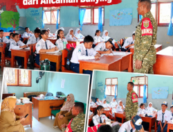 Babinsa Koramil Gantung Beraksi di SMPN 1, Bentengi Mental Generasi Muda dari Ancaman Bullying