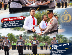 Dinamika Polres Belitung Timur: Dari Estafet Komando Kabag Ops, Apresiasi Prestasi, hingga Ketegasan Sanksi PTDH